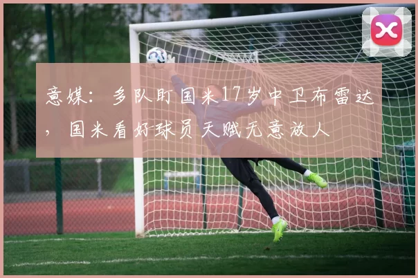 意媒：多队盯国米17岁中卫布雷达，国米看好球员天赋无意放人